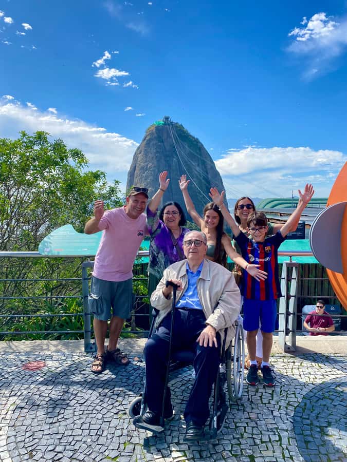 05 Spots of Rio Christ Redeemer Sugar Loaf Selarón Stairs… - Lunch at an all-you-can-eat Brazilian buffet