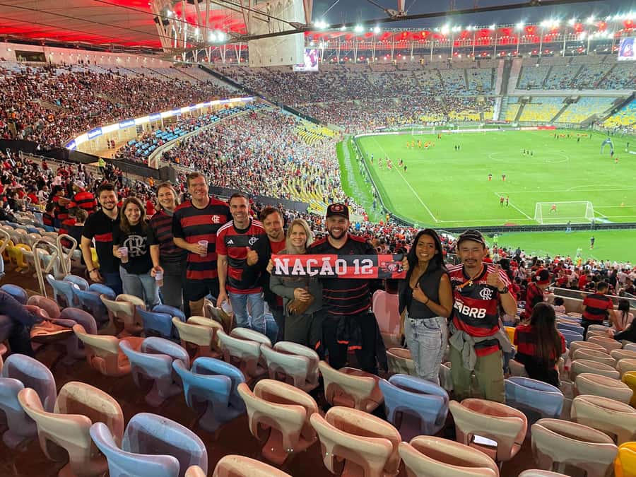 Flamengo Game Experience at the Maracanã Stadium - The seven-minute walk to Maracanã