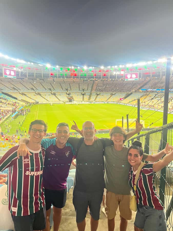 Fluminense Football Match at Maracanã with Local Hosts - Entering the stadium and finding your seat
