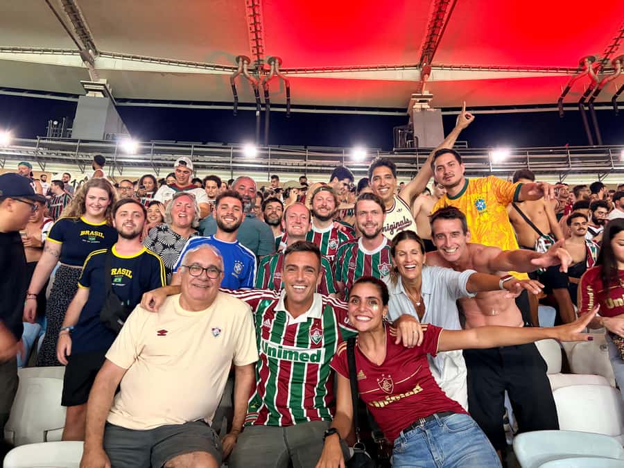 Fluminense Football Match at Maracanã with Local Hosts - Leaving safely after the final whistle