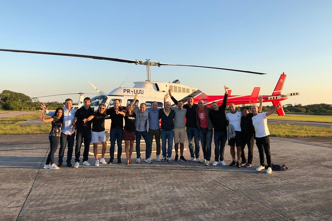 Helicopter Ride in Rio de Janeiro - 30 Minutes by Comandante Nobre - Finding Hangar 17 in Barra da Tijuca