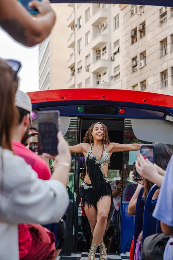 Hop-ON Hop-OFF Sightseeing Bus in Rio de Janeiro - Rio Samba Bus - The views are strong, but the upper deck needs care