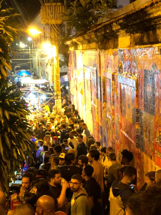 Pedra do Sal: Live Samba Night with Local Guide & Drink - What happens once the samba starts