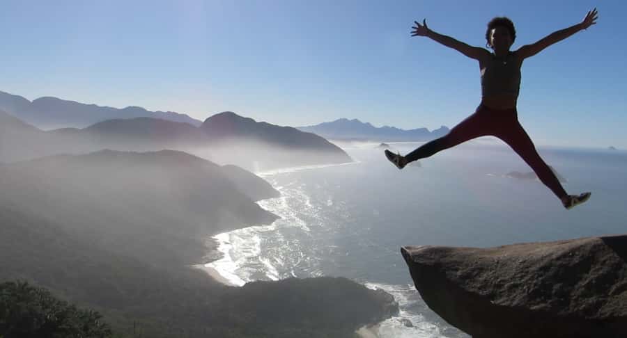 Pedra do Telégrafo Hike and Beach Full-Day Tour - The climb through Pedra Branca State Park