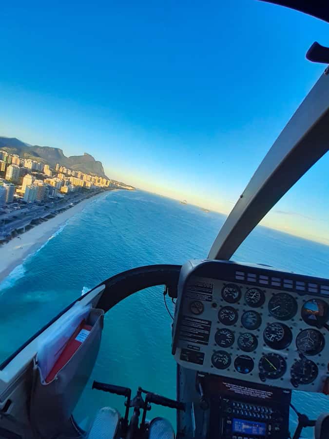 Private Helicopter tour - Rio de janeiro in 20min - São Conrado, Leblon, and Ipanema from above