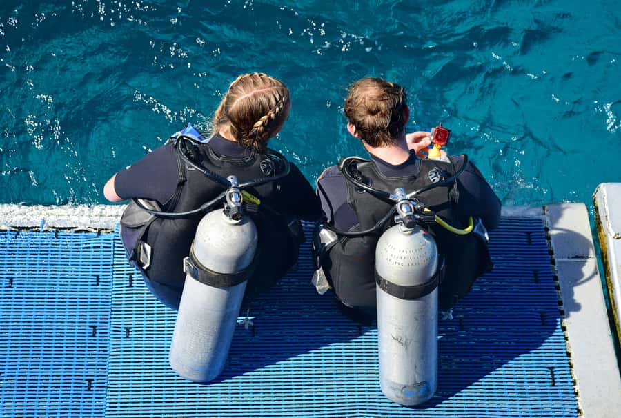 Rio: Best Dive Experience All Inclusive Scuba Diving Package - The snack stop and the ride home