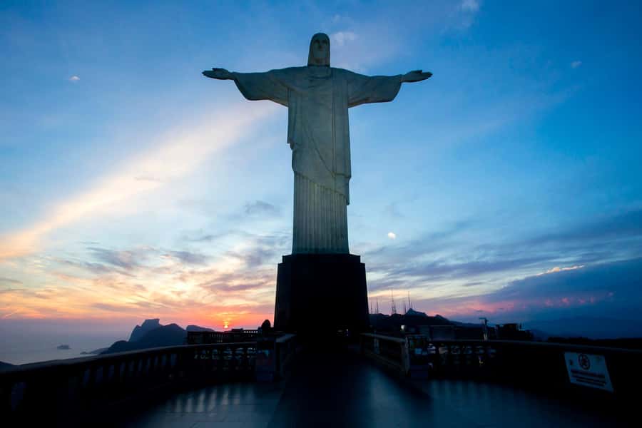 Rio: Christ The Redeemer Half Day Tour With Pick up - At 710 meters, the view does the heavy lifting