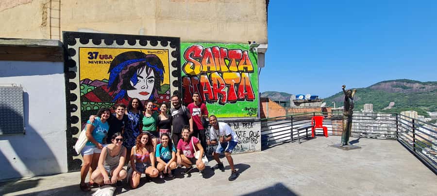 Rio de Janeiro: Favela Santa Marta Tour with Resident Guide - Michael Jackson Square and Santa Marta’s public image