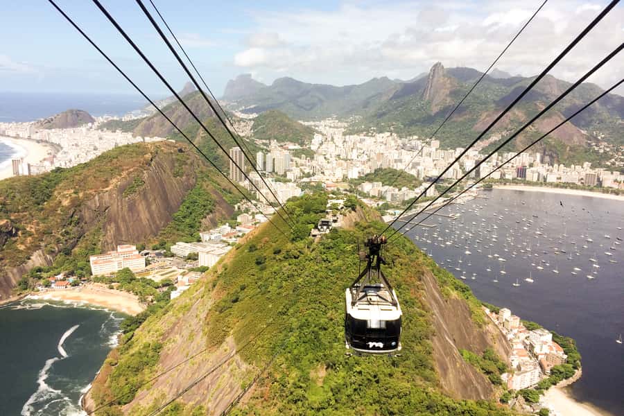 Rio de Janeiro Full-Day Sightseeing Tour - Sugarloaf Mountain gives you a second angle on Rio