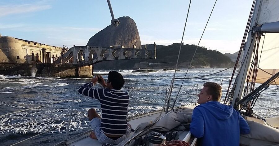 Rio de Janeiro: Guanabara Bay Sunset Sailing Tour & Drinks - The weather-dependent swimming stop