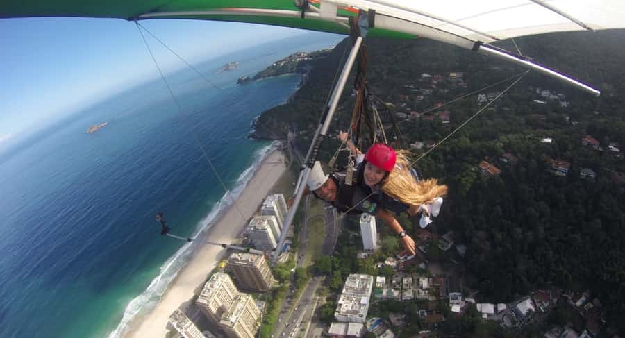 Rio de Janeiro: Hang Gliding or Paragliding Flight - Landing at Pepino Beach