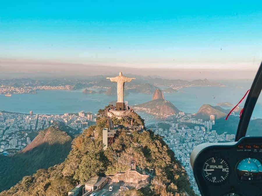 Rio De Janeiro Helicopter Flight Tour - Copacabana and Ipanema From Above