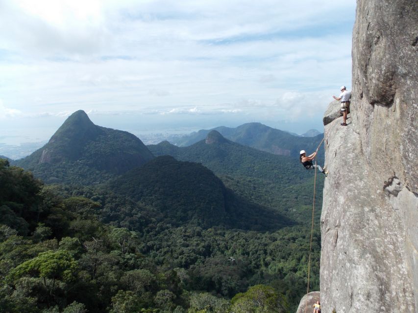 Rio de Janeiro: Hiking and Rappelling at Tijuca Forest - What the Bico do Papagaio rappel involves