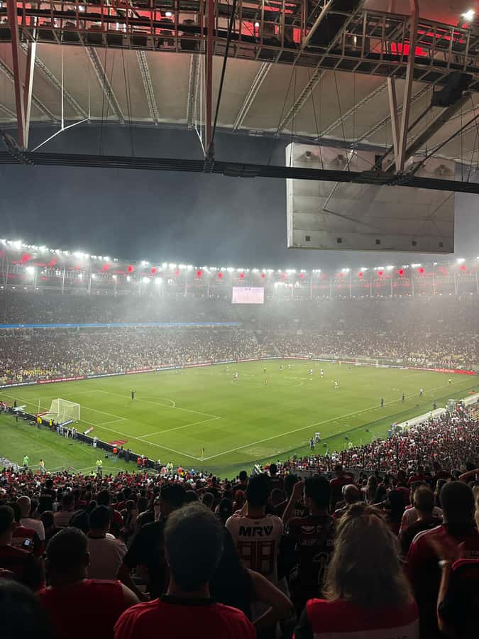 Rio de Janeiro: Maracanã Stadium Match Ticket with Drink - Entering the stadium with a guide