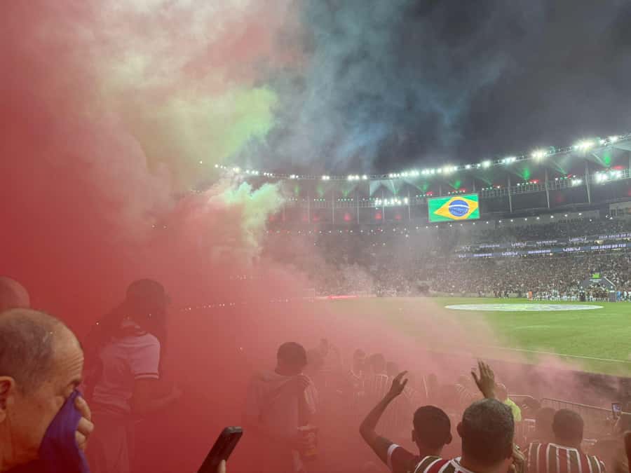 Rio de Janeiro: Maracanã Stadium Match Ticket with Drink - The local pre-match experience