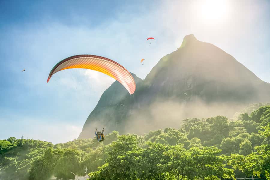Rio de Janeiro: Paragliding Tandem Flight - From a Rio street corner to Pedra Bonita