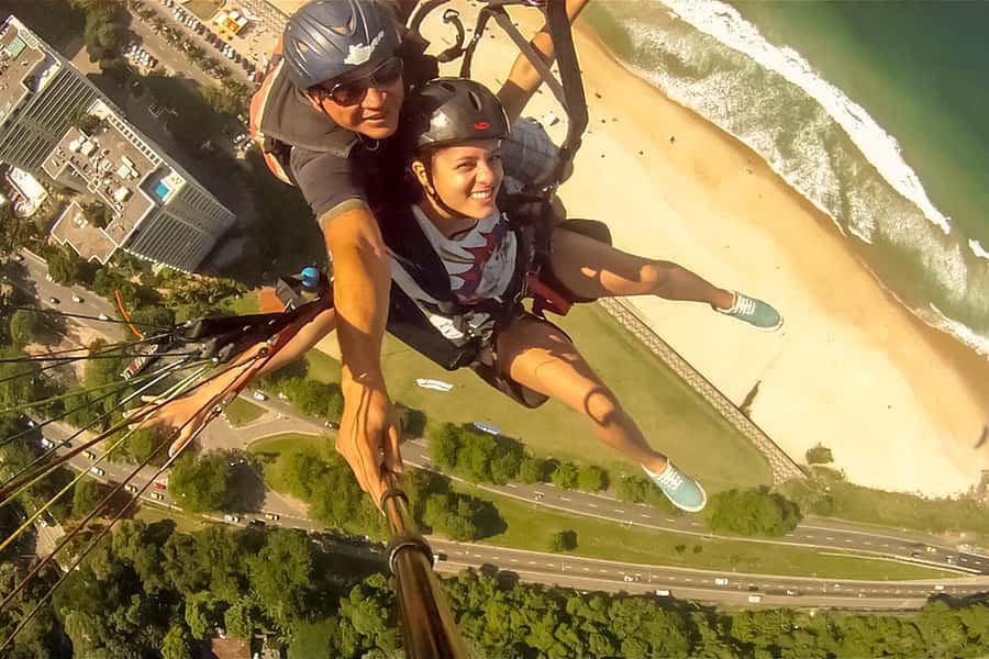 Rio de Janeiro: Paragliding Tandem Flight - A peaceful glide over Rio