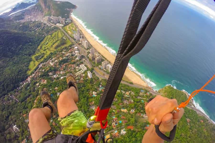 Rio de Janeiro: Paragliding Tandem Flight - Landing at São Conrado Beach