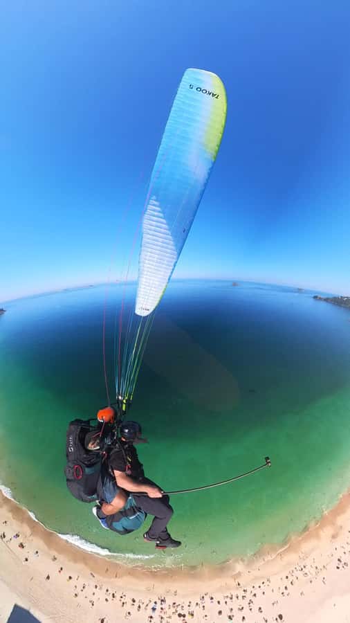 Rio de janeiro : Paragliding Tandem Flights over Rio - Who will enjoy this most