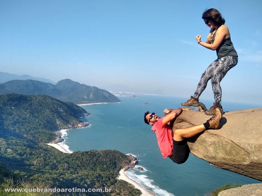 Rio de Janeiro: Pedra do Telégrafo Trail Hike and Ocean View - Walking toward the Telegraph Rock viewpoint