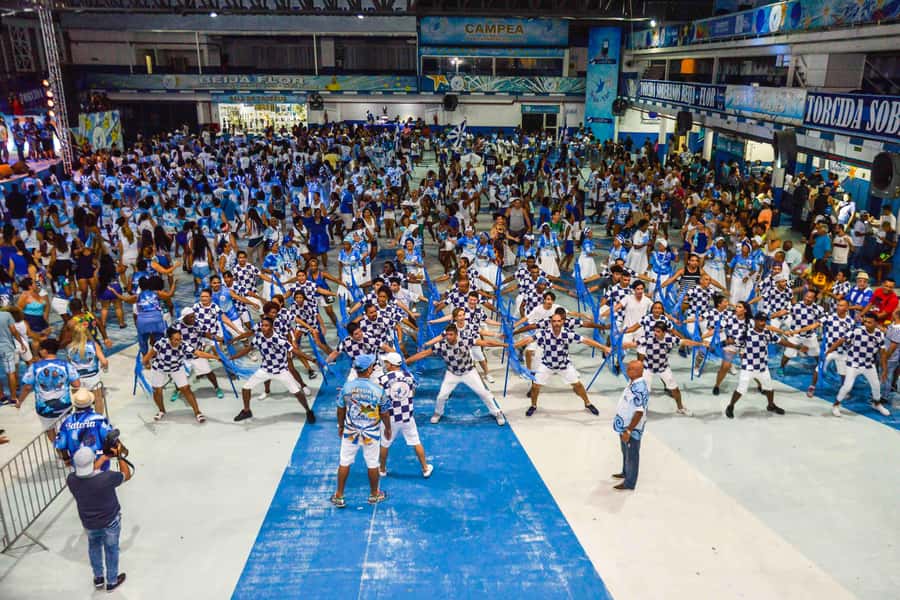 Rio de Janeiro: Samba School Rehearsal Viewing With Transfer - Music, dancing, costumes, and the Carnival process