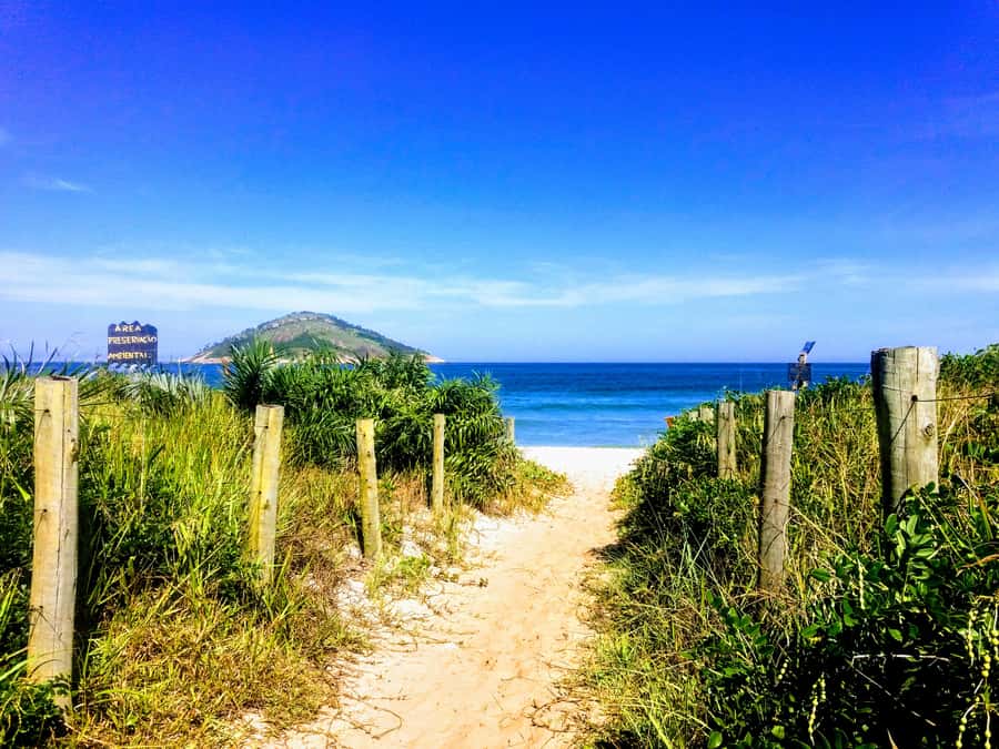 Rio de Janeiro Secluded Beaches: Hike+Swim Prainha & Grumari - Prainha: a small beach with a big setting