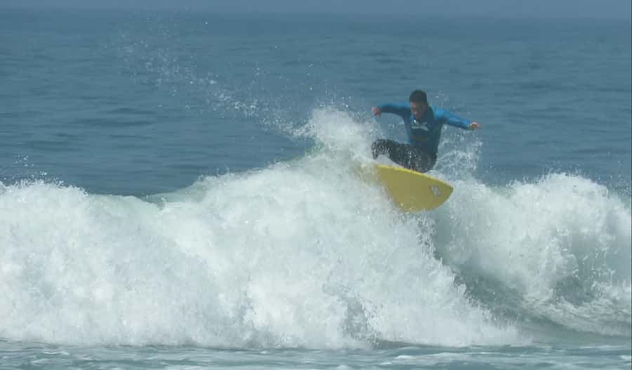 Rio de Janeiro: Surflessons and surfcoach. - Fifty minutes in the water