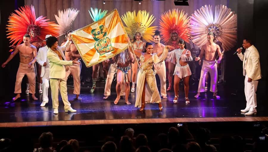 Rio: Ginga Tropical Folkloric Show & Optional Dinner - Costumes, music, and the scale of the venue