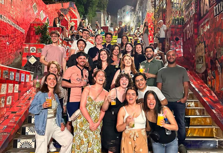 Rio: Pub Crawl in Lapa with Cachaça Tasting and Live Samba - Arcos da Lapa at Night