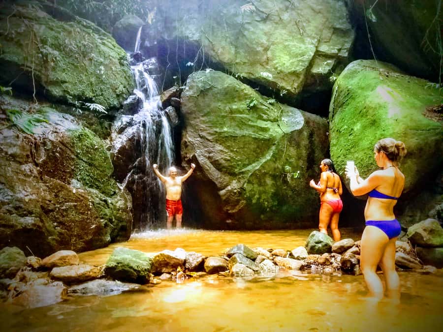 Rio: Tijuca Forest Small Group Hike to Caves and Waterfalls - Morcego’s Grotto, a real cave rather than a photo prop