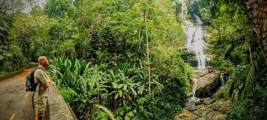 Rio: Tijuca Forest Small Group Hike to Caves and Waterfalls - Baronesa Cascade is the payoff