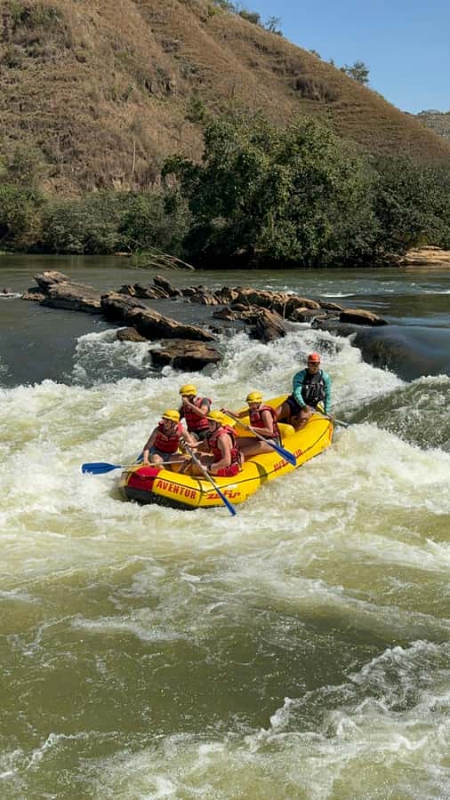 Rio: White Water Rafting Adventure tour in Rio de Janeiro - Atlantic rainforest scenery from the water