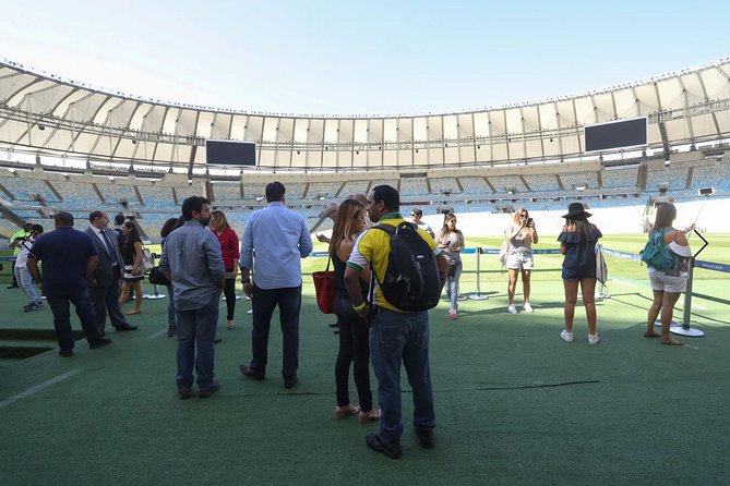 Skip the Line Maracana Stadium Entrance Ticket - Walking beside the pitch