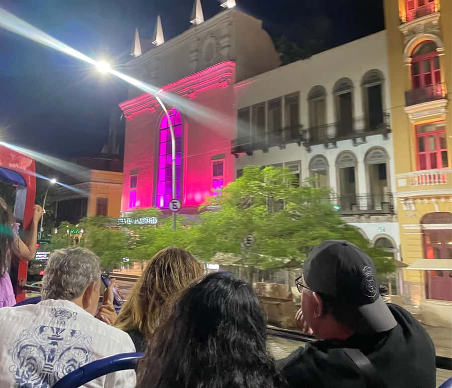 Skyline Night Tour Rio de Janeiro - Panoramic City Tour Rio Samba Bus - Lapa supplies the strongest cultural flavor