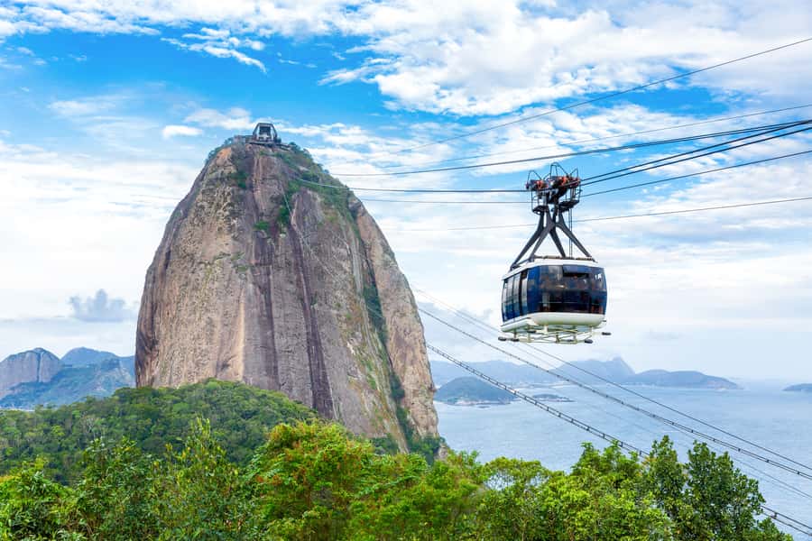 Sugarloaf Mountain Fast-Pass Ticket and Guided Tour - The first cable car to Urca Hill