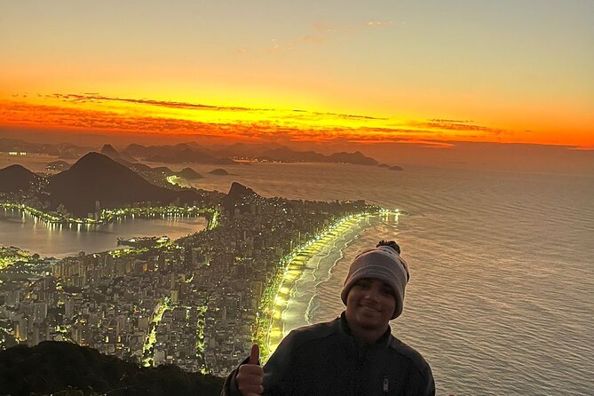 Sunrise at Morro 2 Irmãos - Vidigal - Rio de Janeiro - The motorbike ride up Vidigal