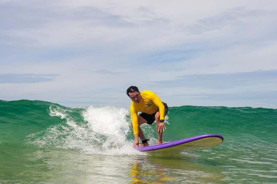 Surf lessons: in Arpoador in Ipanema. - What makes the instruction useful