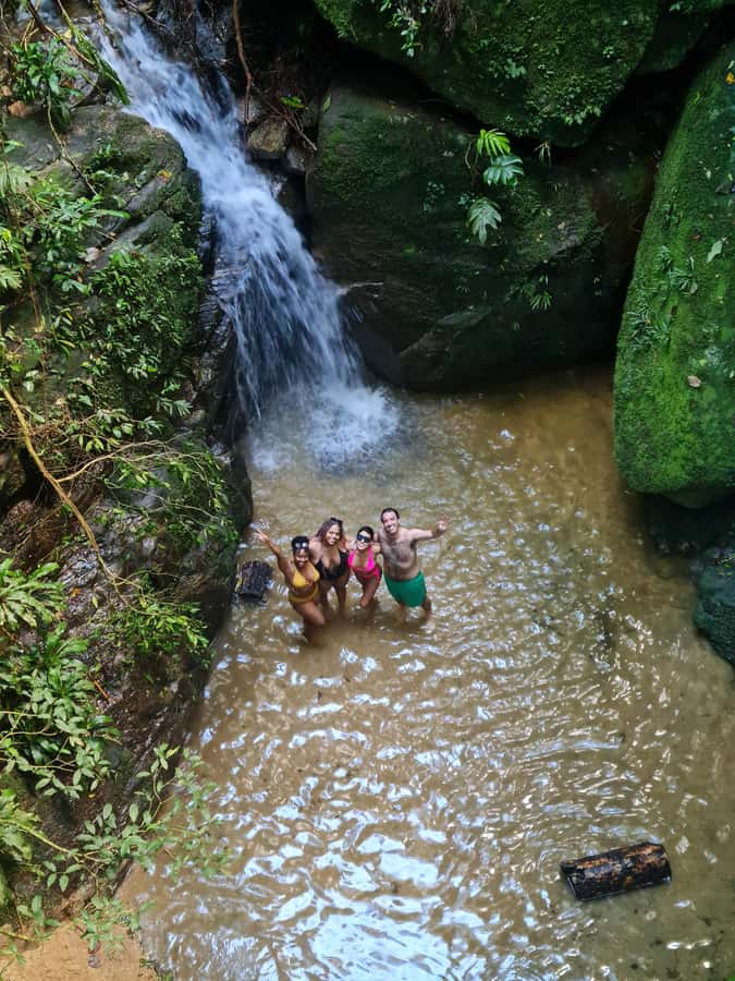 Tijuca Rain Forest - Adventure through Waterfalls & Caves - Canoas Road and Chinesa Lookouts set the scene