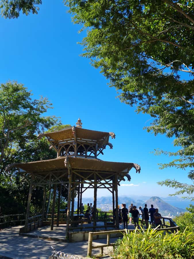 Tijuca Rain Forest - Adventure through Waterfalls & Caves - Baronesa Waterfall finishes the walk on a high note