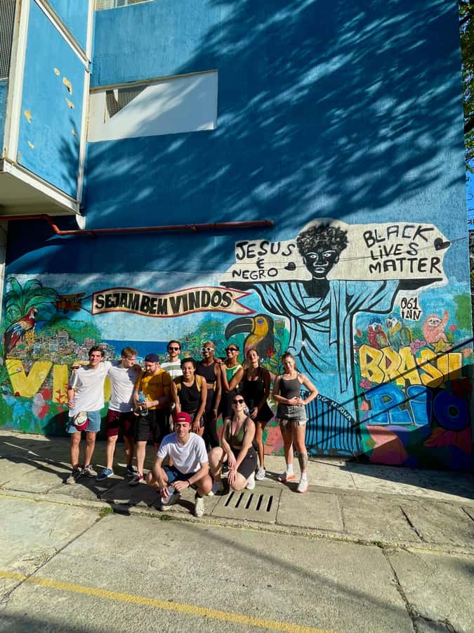 Vidigal Favela Tour - The motorcycle climb into Vidigal