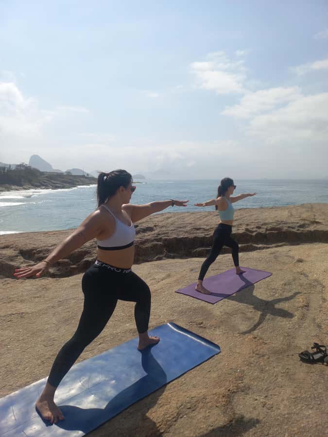 Yoga + Sound Healing - Ipanema Park - What the oceanfront setting adds
